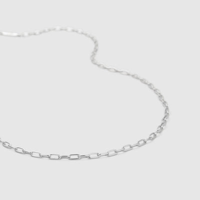 Connective Sterling Silver Necklace - Silver