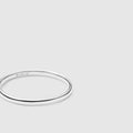Network Sterling Silver Ring - Silver