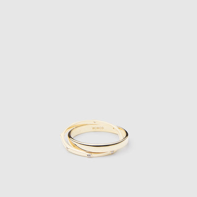 Aglow Sterling Silver Ring - Gold