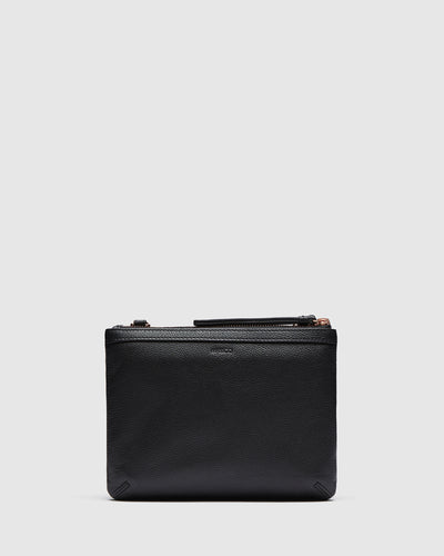 Mim-Mazing Duo Cross Body Bag - Black Rose Gold