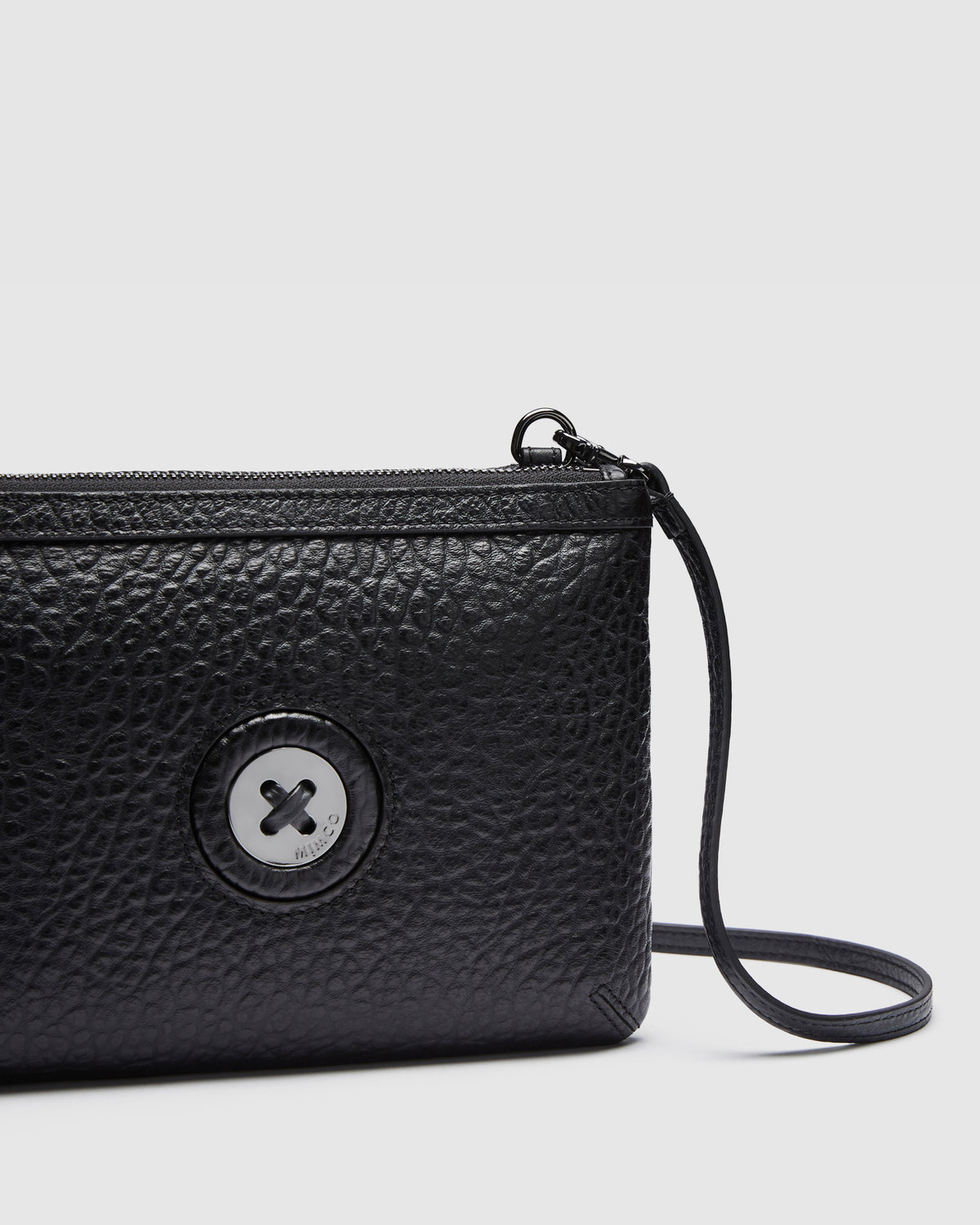 Mim-Mazing Duo Crossbody Bag - Black Gunmetal