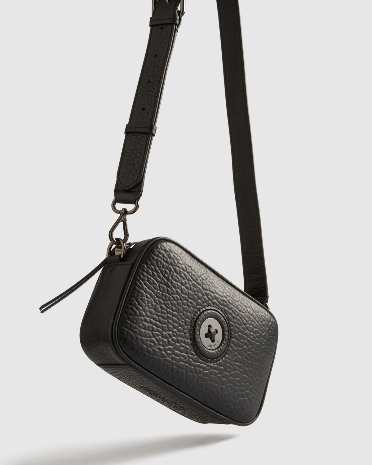 Mim-Mazing Crossbody Bag - Black Gunmetal