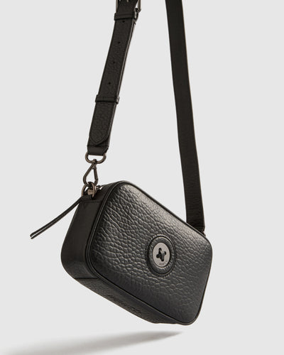 Mim-Mazing Crossbody Bag - Black Gunmetal