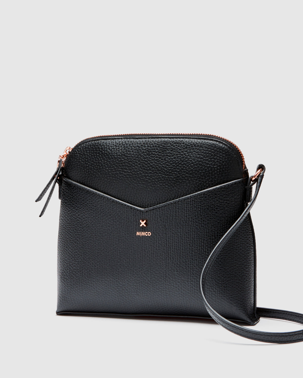 D-Vine Sling Crossbody Bag - Black Rose Gold