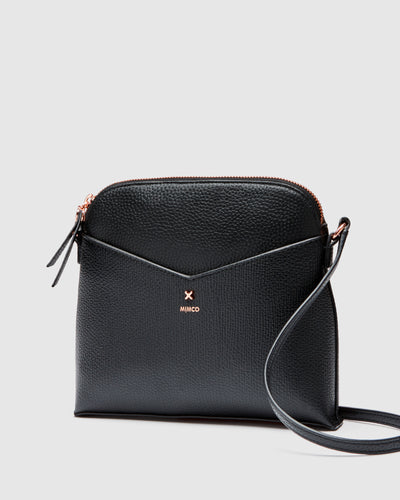 D-Vine Sling Crossbody Bag - Black Rose Gold