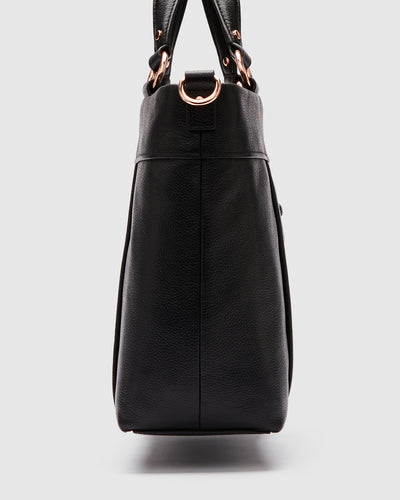Mim-Mazing Mini Tote Bag - Black Rose Gold