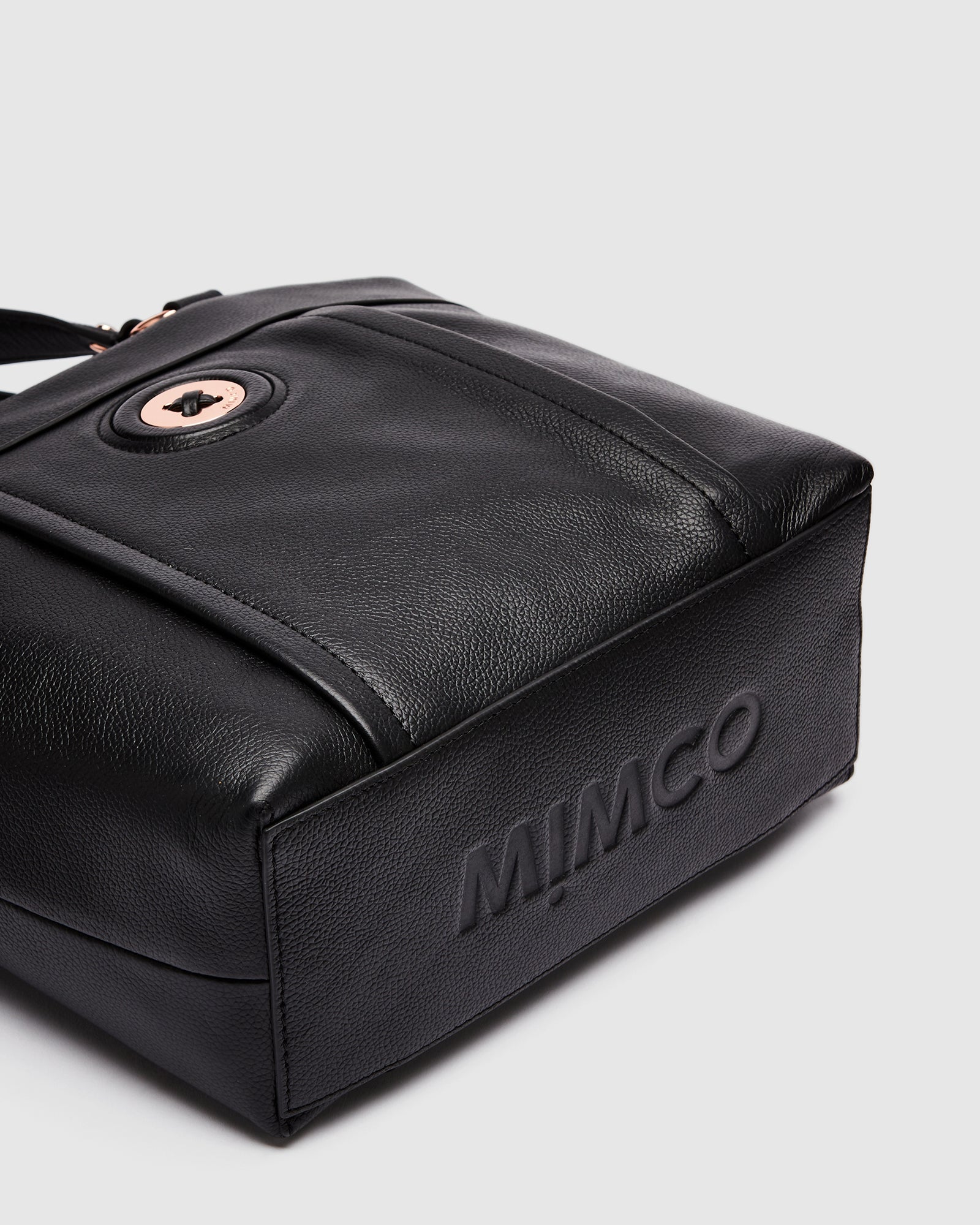 Mim-Mazing Mini Tote Bag - Black Rose Gold