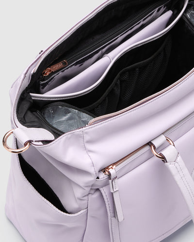 Mim-Mazing Baby Bag - Lilac Marle