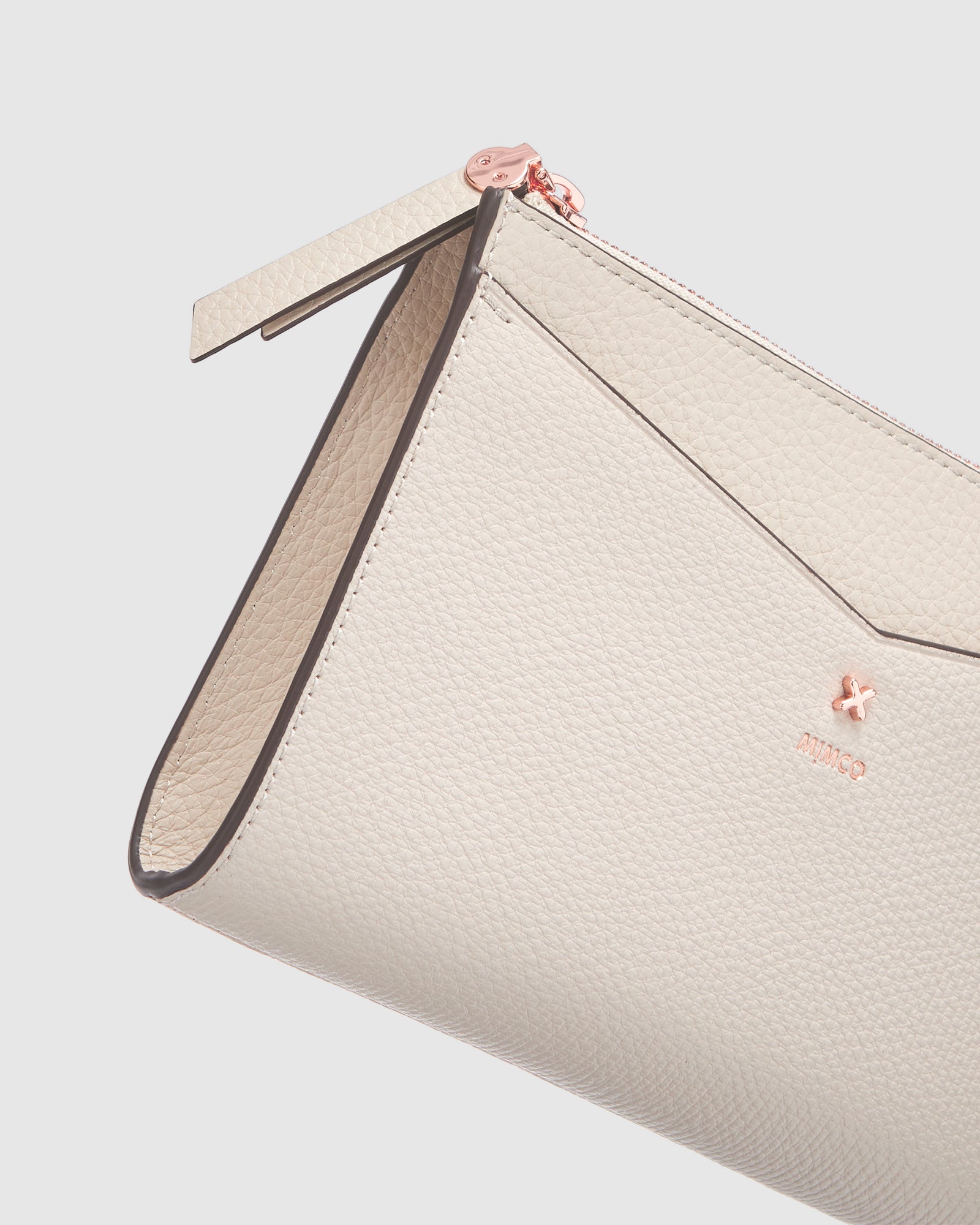 D-Vine Medium Pouch - Pale Stone