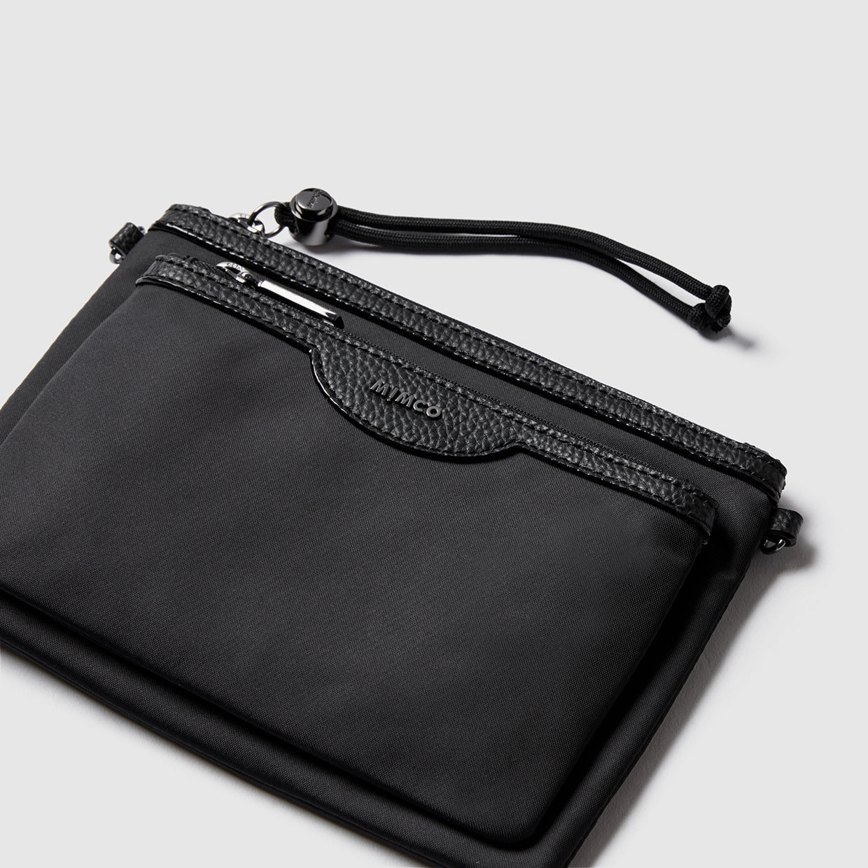 Super-Cycle Duo Pouch - Black Gunmetal
