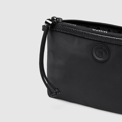Super-Cycle Duo Pouch - Black Gunmetal