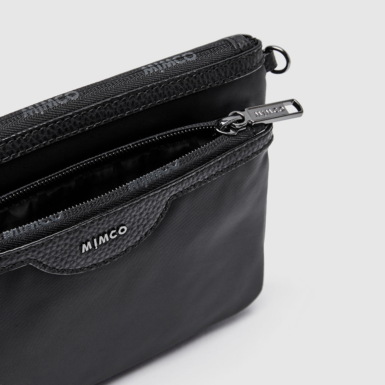Super-Cycle Duo Pouch - Black Gunmetal