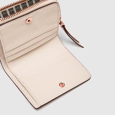 D-Vine Small Wallet - Pale Stone