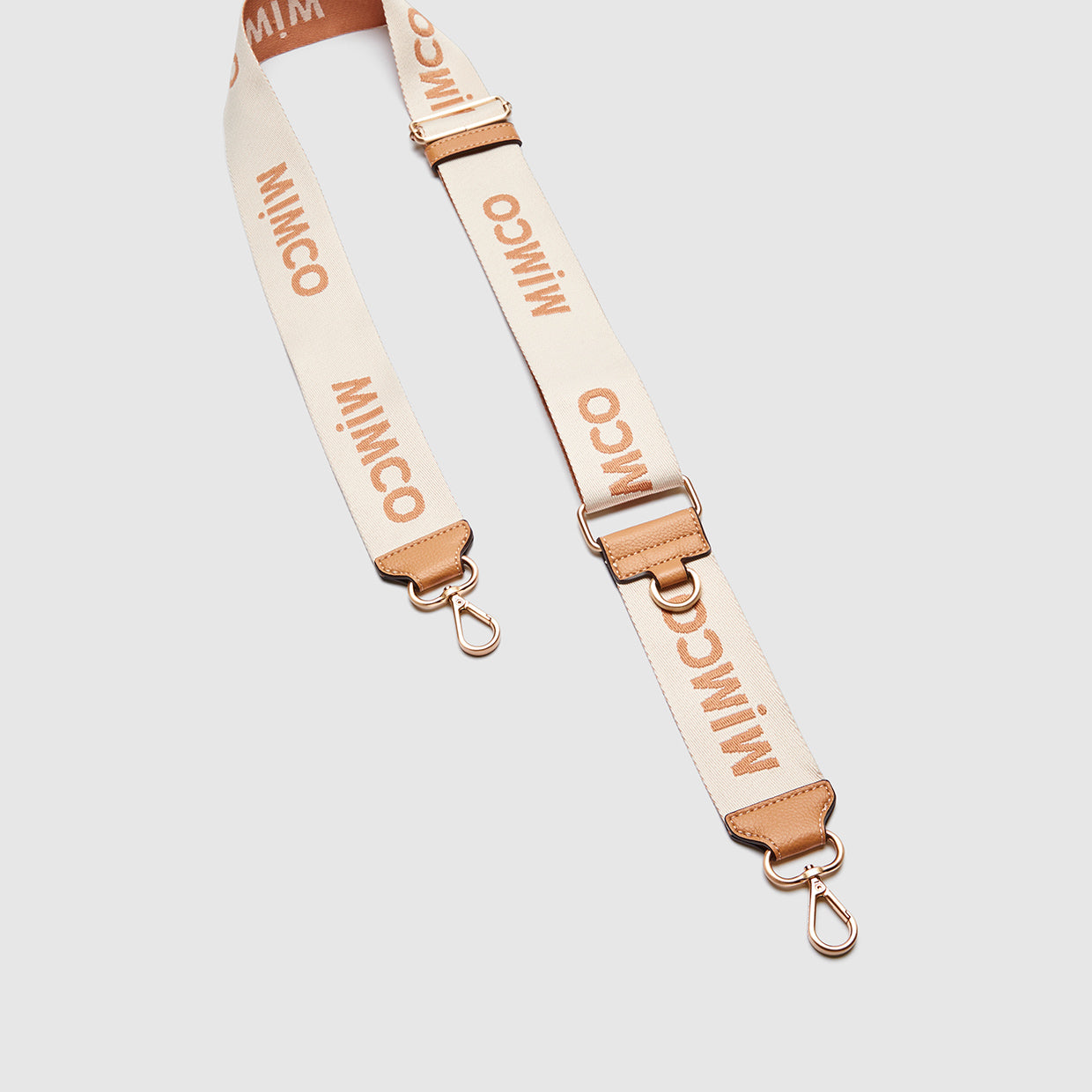 Wide Webbing Bag Strap - Natural
