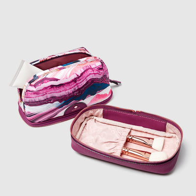 Vista Brush Small Cosmetic Case - Earth Gazer
