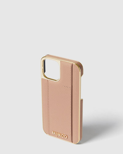 Classico Card Hard Case For iPhone  12-12 Pro - Almond