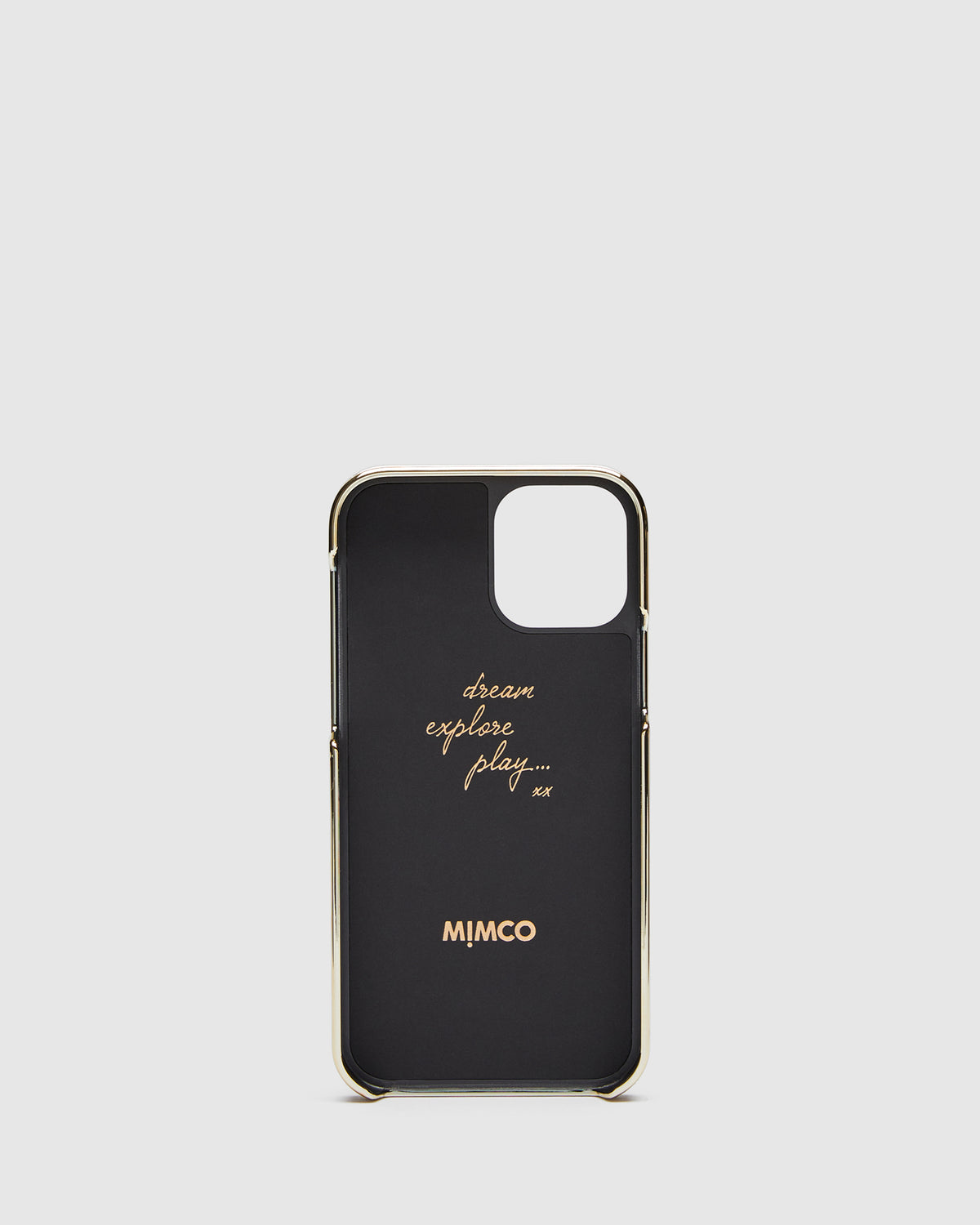 Classico Card Hard Case For iPhone  12-12 Pro - Almond