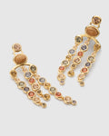 Earth Gazer Drop Earrings - Multicolour
