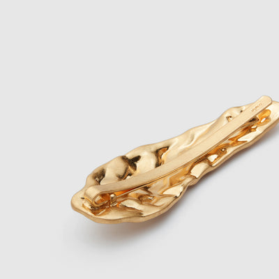 Innate Hair Clip - WORN GOLD