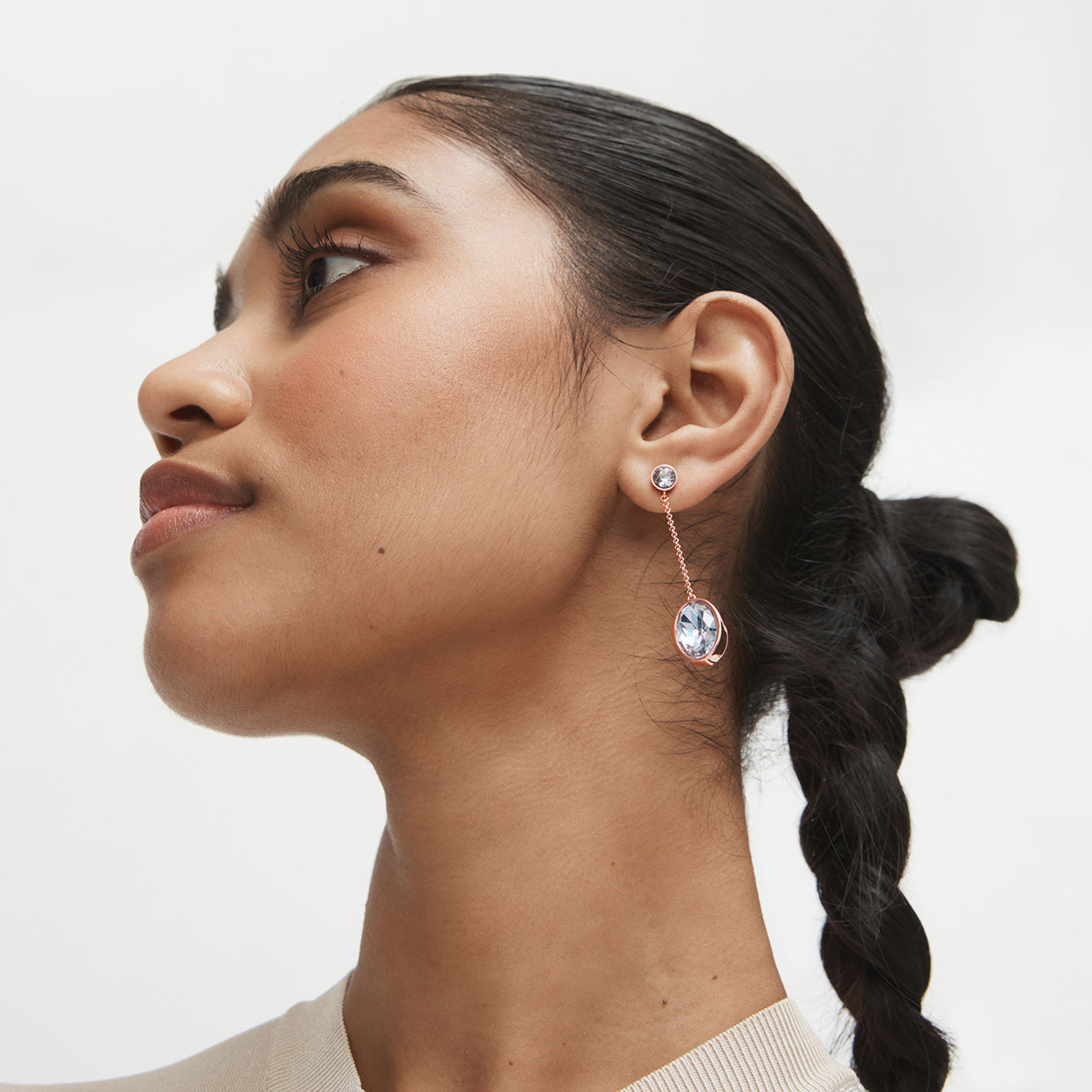 Twinkle Drop Earrings - Lilac Marle