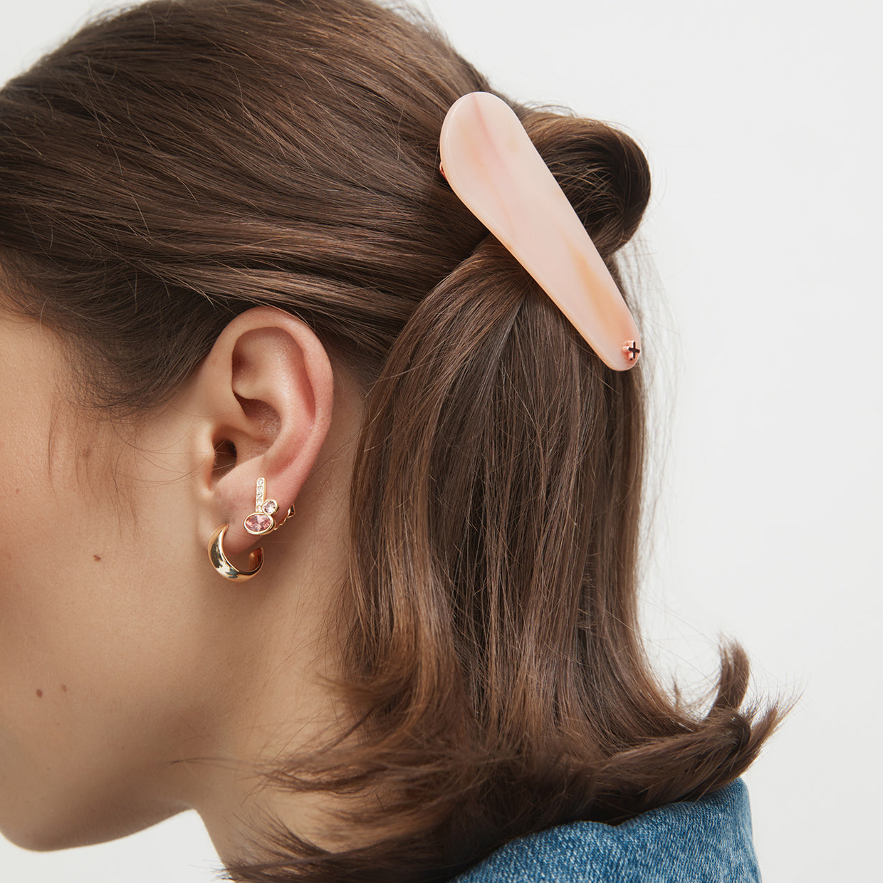 Miss Mim Hair Clip - Cosmetic Pink