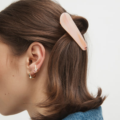 Miss Mim Hair Clip - Cosmetic Pink