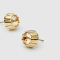 La-La Stud Earrings - Burnt Honey