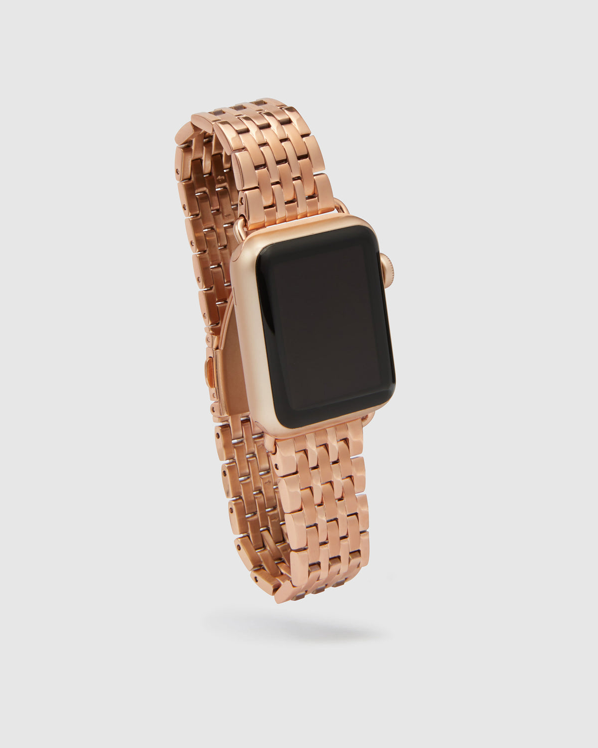 38mm Swirl Watch Band - Rose Gold