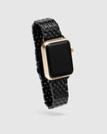 38mm Swirl Watch Band - Jet Black