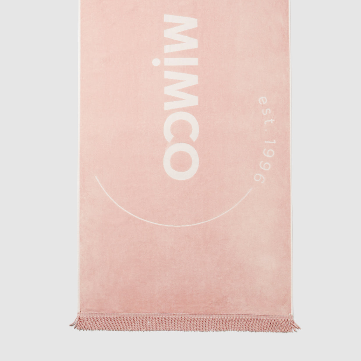 Est. 96 Beach Towel - Cosmetic Pink