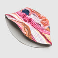 Earth Gazer Bucket Hat - Crimson Pink