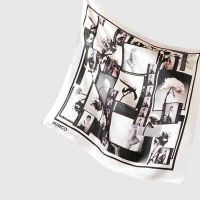 An Ode Scarf - White