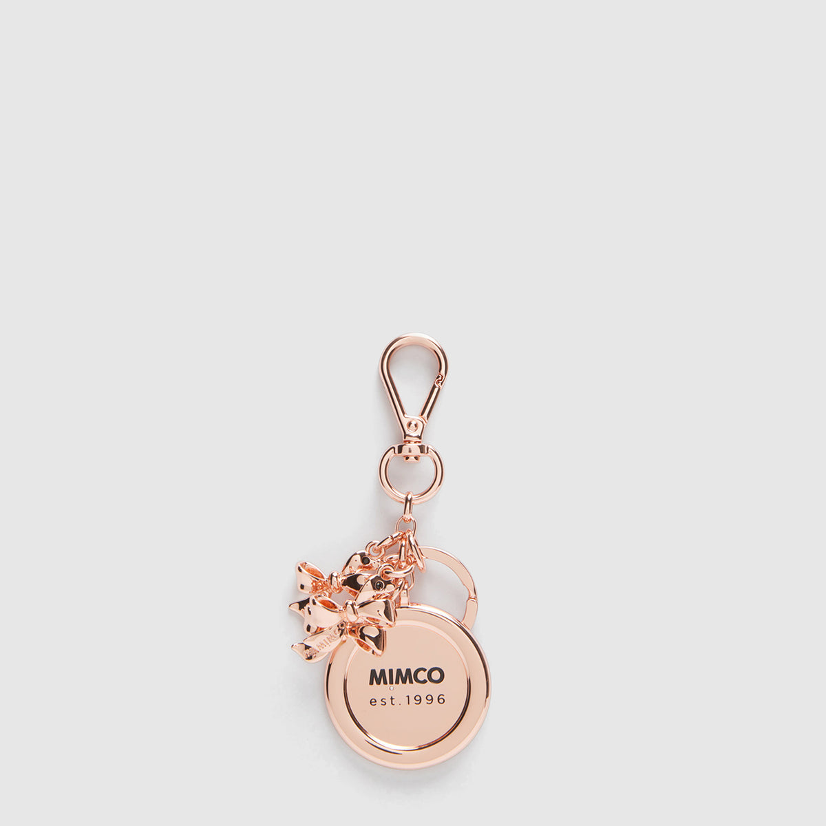Mimco 25th Birthday Gift With Purchase Keyring - Rose Gold