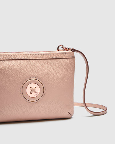 Mim-Mazing Duo Crossbody Bag - Almond