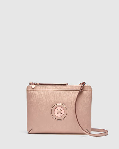 Mim-Mazing Duo Crossbody Bag - Almond