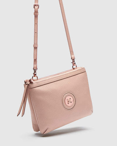 Mim-Mazing Duo Crossbody Bag - Almond