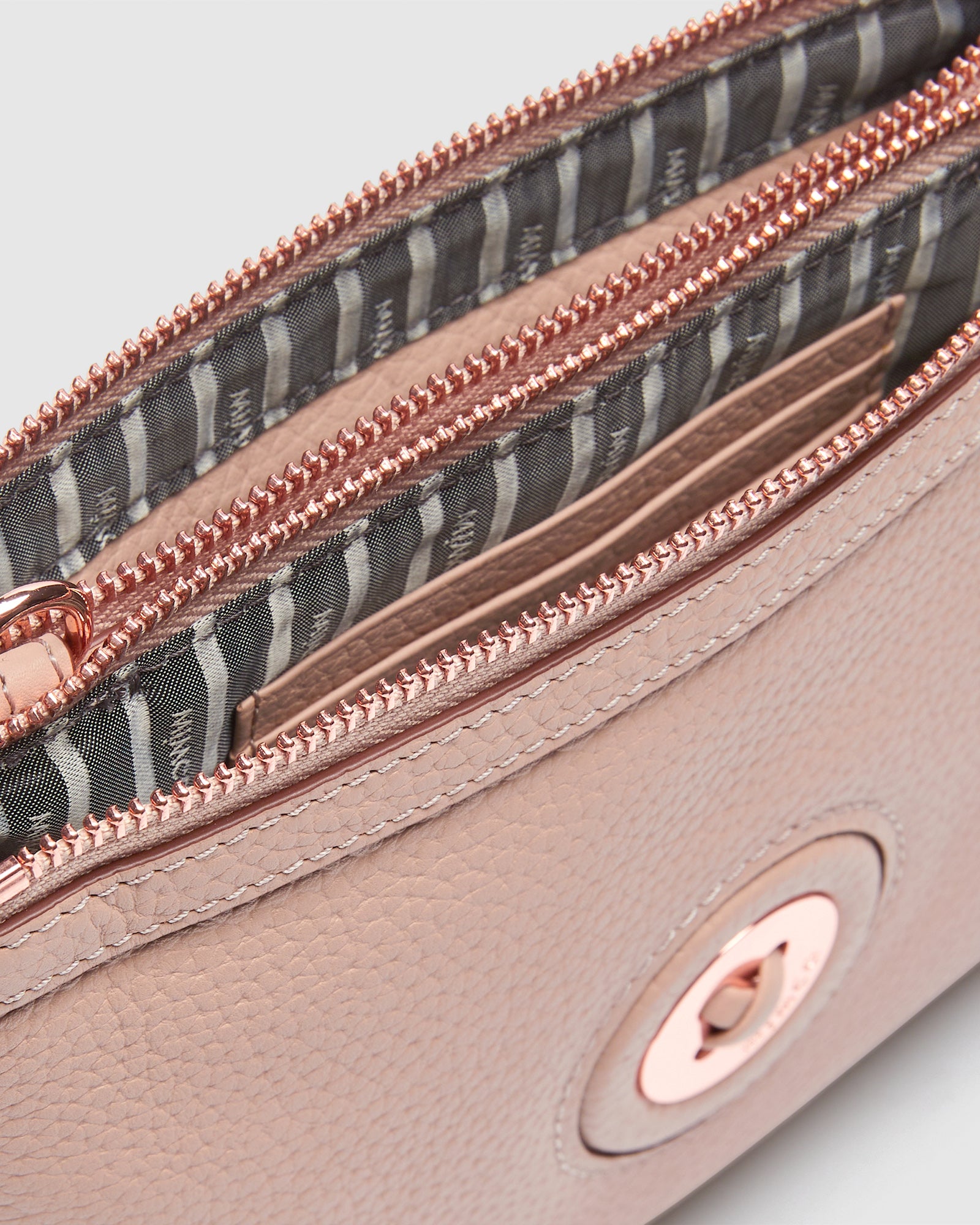 Mim-Mazing Duo Crossbody Bag - Almond