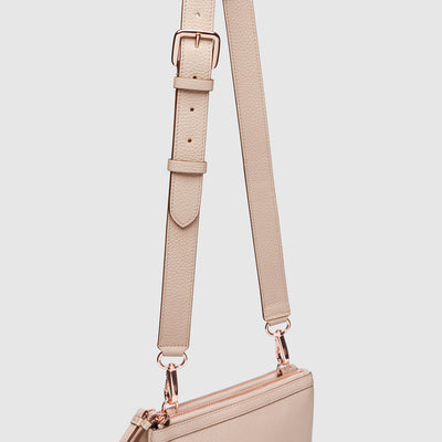 Link Extra Large Shoulder Bag Strap - Almond