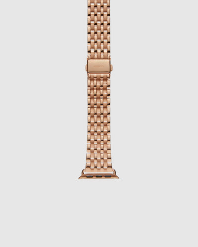 40mm Swirl Watch Band - Rose Gold