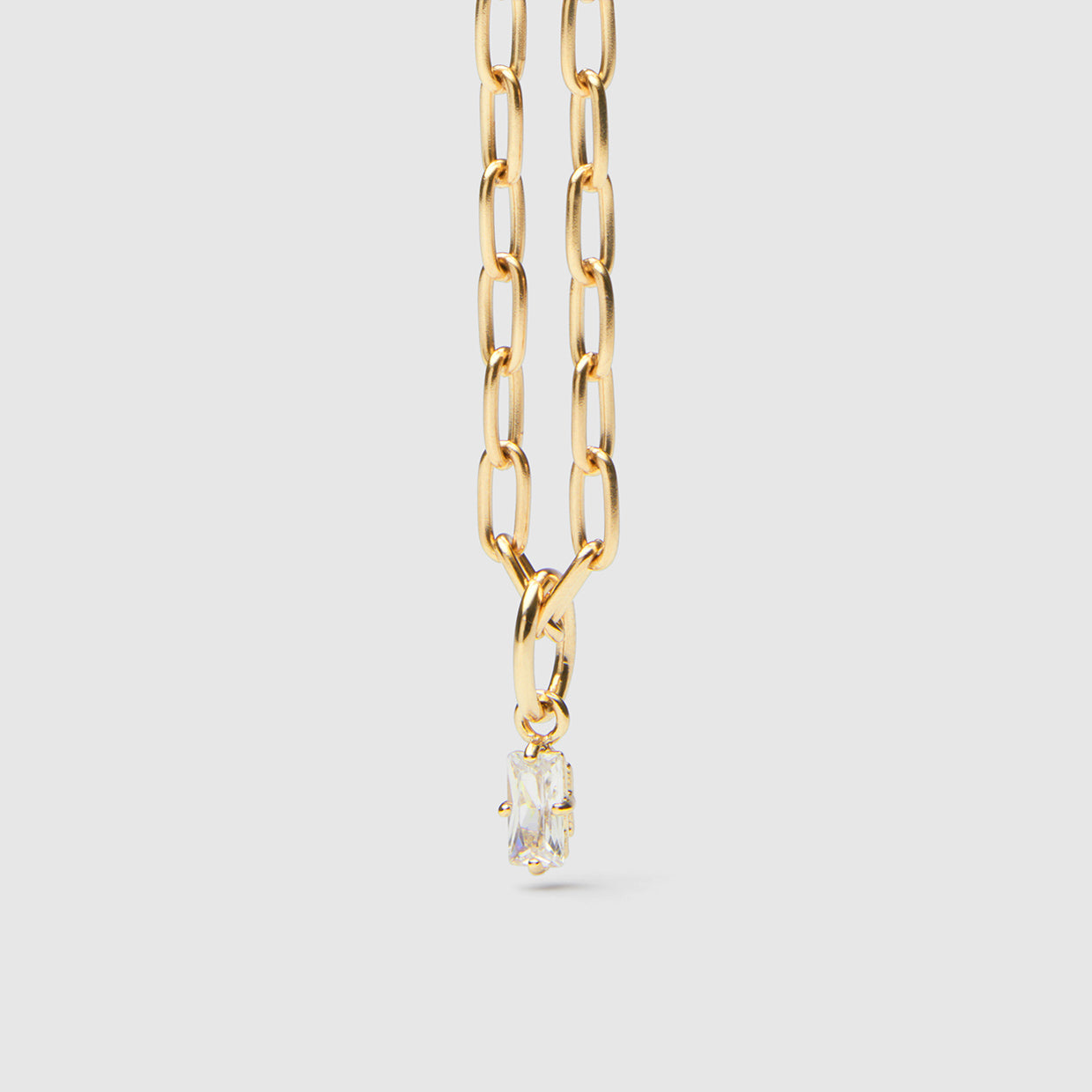 Sparkler Sterling Silver Charm - Gold