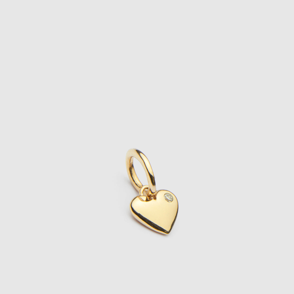 Beat Sterling Silver Charm - Gold