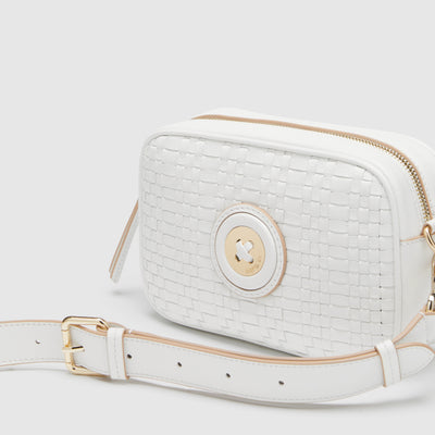 Mim-Mazing Crossbody Bag - White
