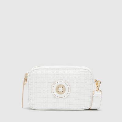 Mim-Mazing Crossbody Bag - White