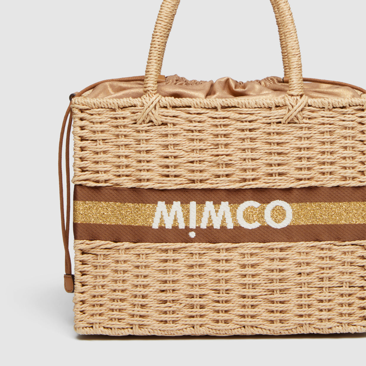 Paradise Basket Tote Bag - Natural