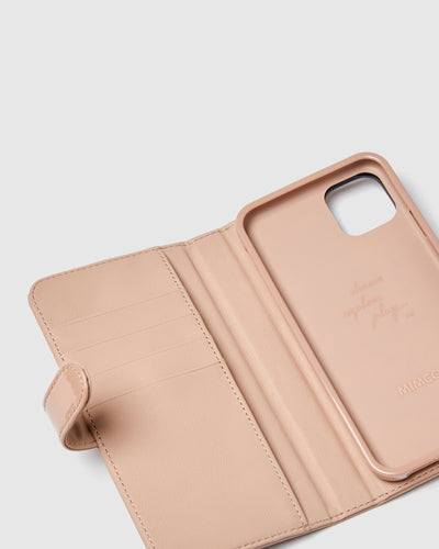 Mim-Mazing Flip Case iPhone 11 Pro Max - Almond