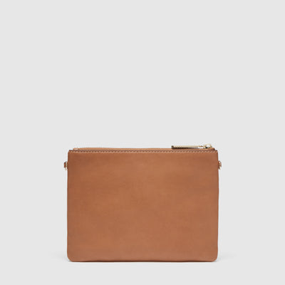 Believer Medium Pouch Cross Body Bag - Caramel