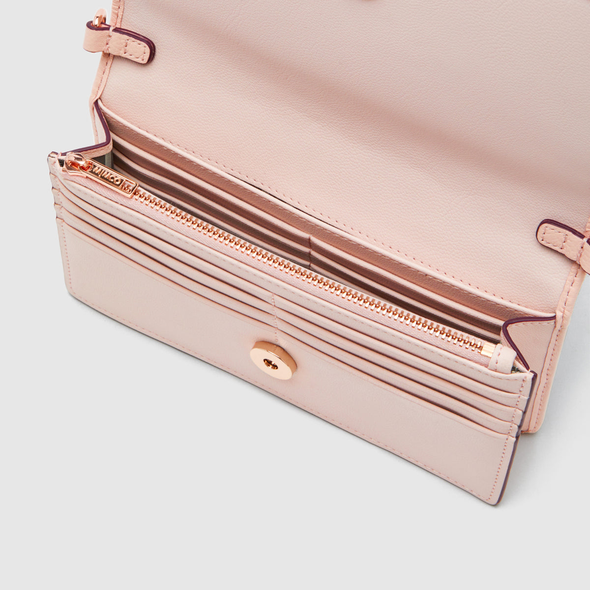 Believer Wallet Cross Body Bag - Peony Pink