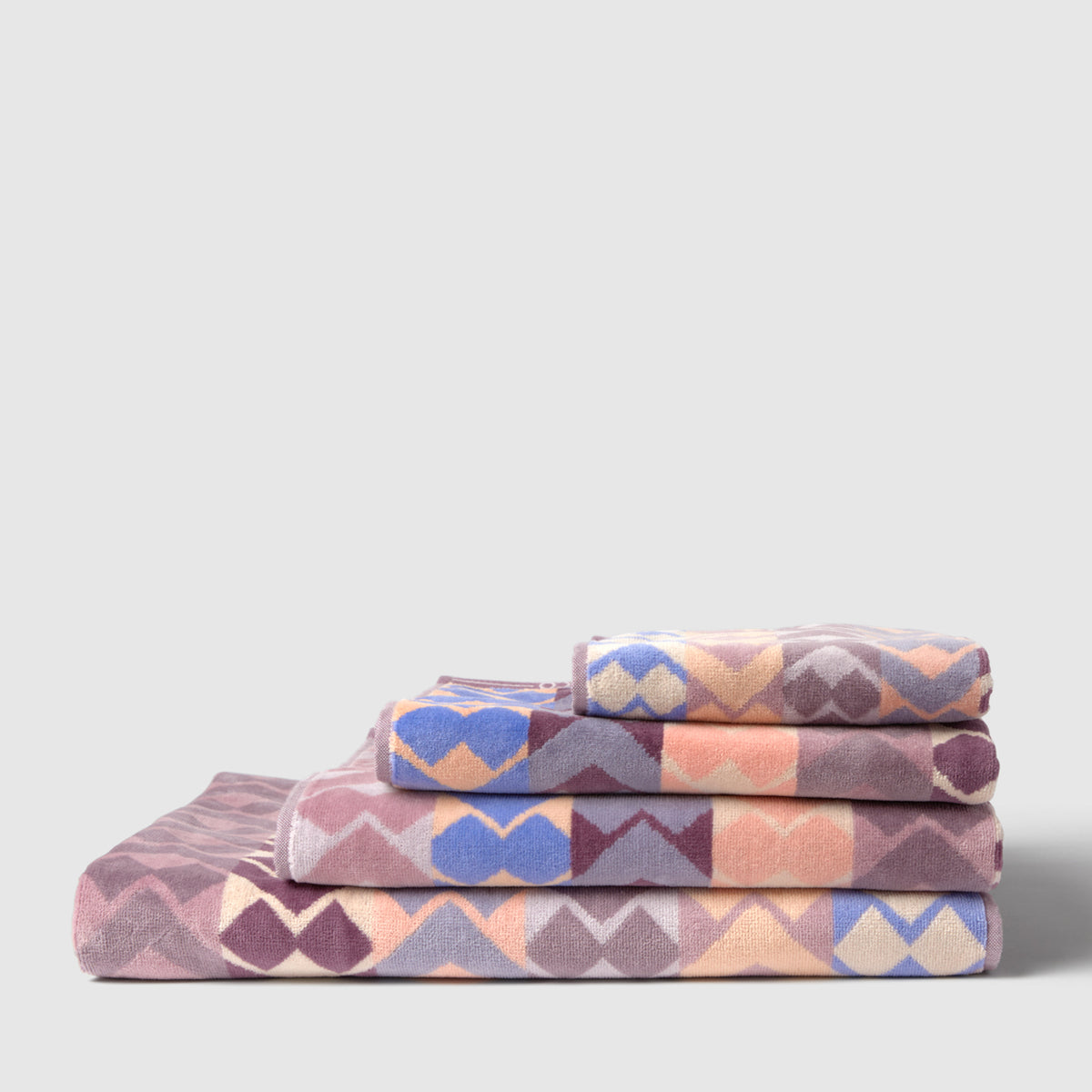 Splice Bath Sheet - Pale Purple