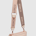 Wide Webbing Bag Strap - Almond