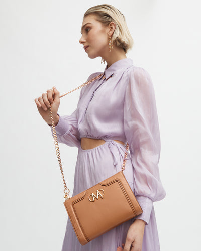 Chain Crossbody Bag Strap 128cm - Light Gold